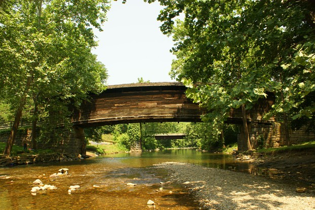 Bridge from Down River