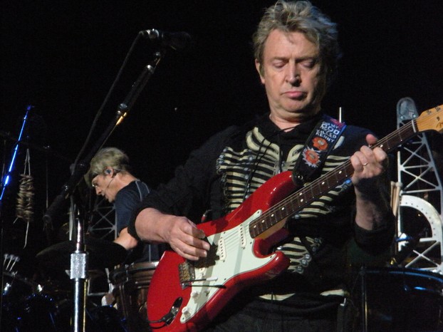 Andy Summers and Stewart Copeland of The Police, on stage August 7, 2008.