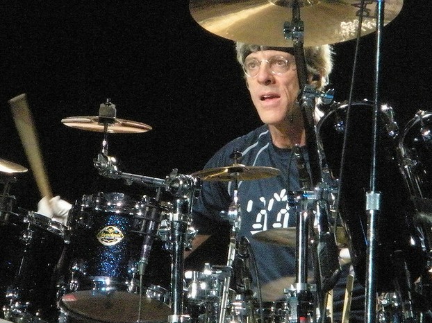 Stewart Copeland on stage, August 2008