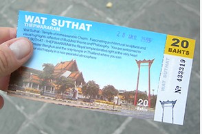 Wat Suthat entry fee